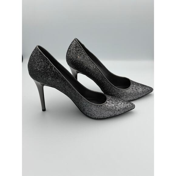 Michael Kors Glitter Pointed-Toe Pumps – Size 9 - Picture 8 of 10